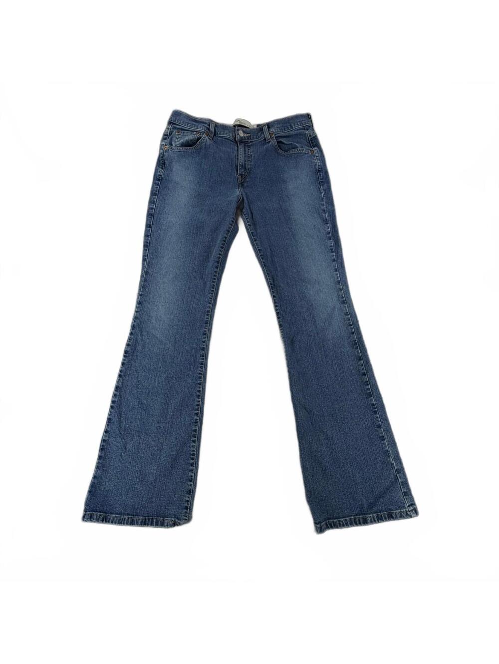 Levi’s 515 Women’s Nouveau Boot Cut Jeans Size 12M, Medium Wash Stretch Denim